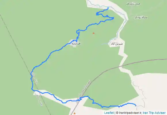 ترک جی پی اس جنگل ابر به افراتخته