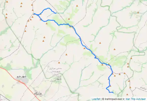 ترک جی پی اس خط راس قوچگر جاجارو زنبورگاه فلسکه چمن ۳ شیرباد