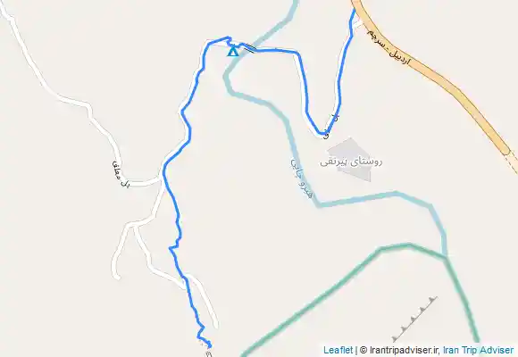 ترک جی پی اس پل معلق پیرتقی ، خلخال