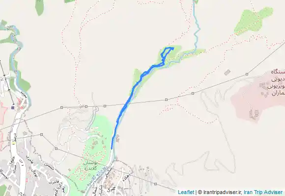 ترک جی پی اس گلابدره تا باغ افشار