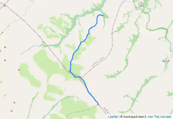 ترک جی پی اس Chaman 1 Be Feleskeh خط الراس قلل چمن ۱ و ۲ و۳ و فلسکه