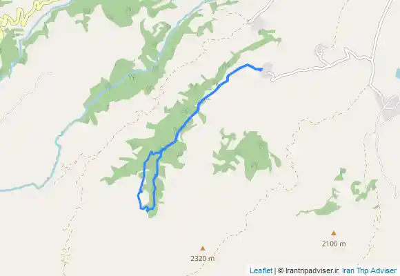 ترک جی پی اس آبشار گیزلی مئشه (کولیار) [Gizli Mesha Waterfall - Gizli Meşə Şəlaləsi]