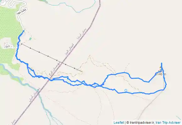ترک جی پی اس کرکوه از خور
