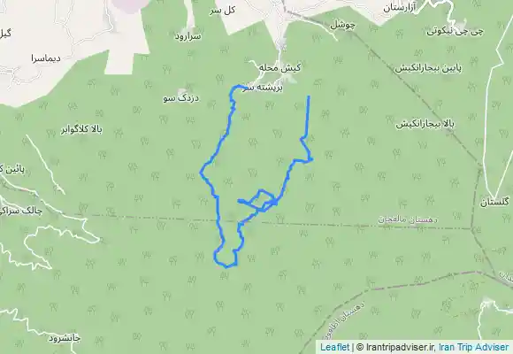 ترک جی پی اس قله کاکوه