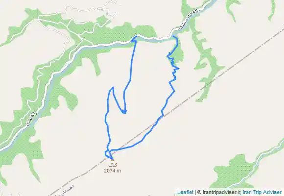 ترک جی پی اس قله كنگ ( از مسير ابرده ١٨ )