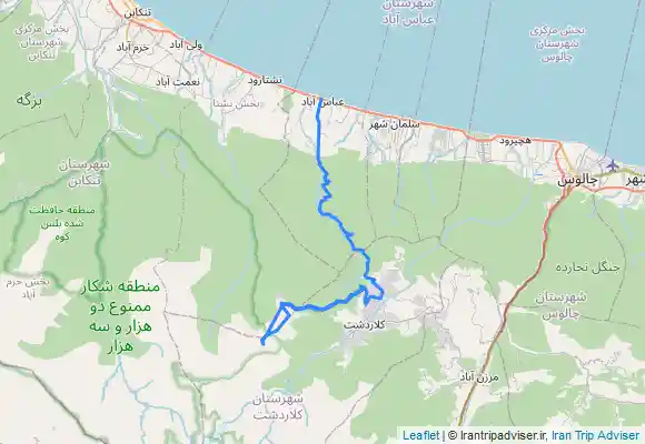 ترک جی پی اس صعود ب قله جمرد