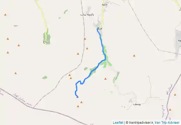 ترک جی پی اس Barfanbar peak , قله برف انبار