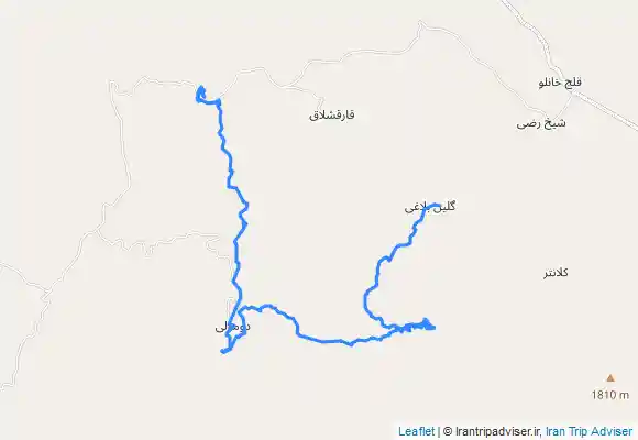 ترک جی پی اس آبشار قاری قشلاقی تا قلعه آنزر و گلین بولاغی (1400.02.17) /Qari qeshlagi waterfall to anzir castle and galin bolagi village