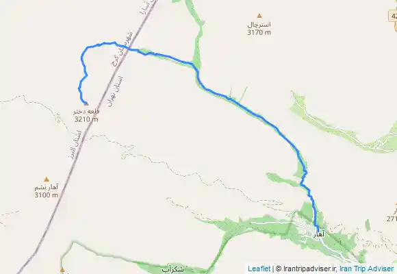 ترک جی پی اس قلعه دختر