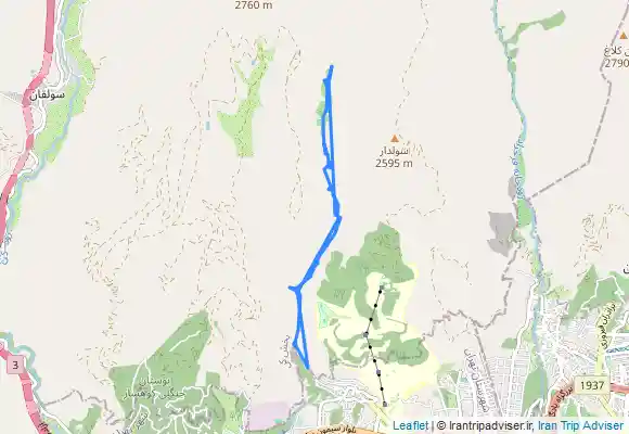 ترک جی پی اس دره حصارک و ابشارهایش