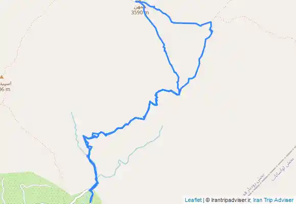 ترک جی پی اس قله همهن