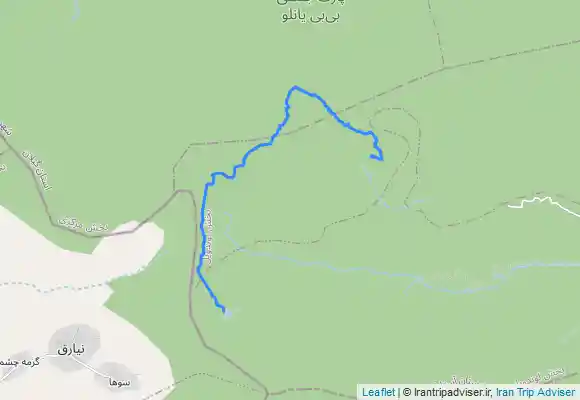 ترک جی پی اس پیمایش دریاچه سوها به آبشار لاتون