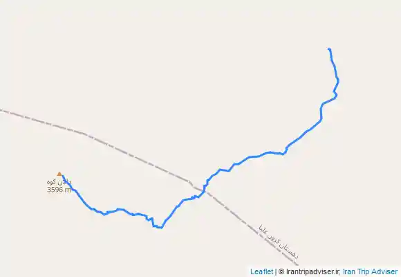 ترک جی پی اس قله دالانکوه