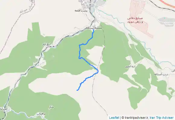 ترک جی پی اس قله پَریز - دورود