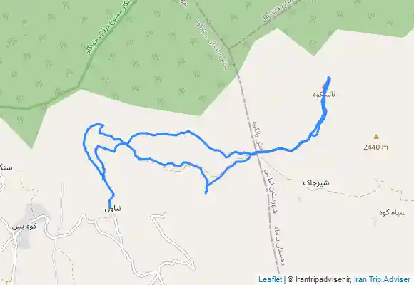 ترک جی پی اس صعود به ناتشکوه از سمت نیاول