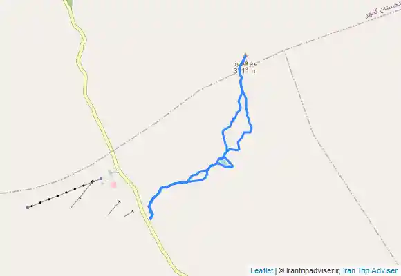 ترک جی پی اس Barm Firouz lake دریاچه و قله برم فیروز