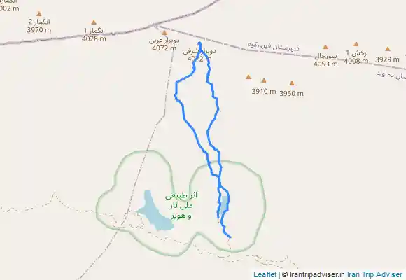 ترک جی پی اس قله دوبرار