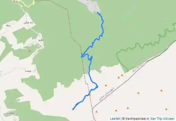 ترک جی پی اس قله خرونرو