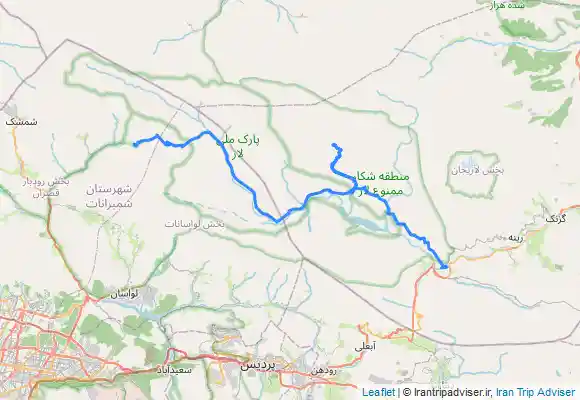 ترک جی پی اس دشت لار