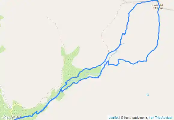 ترک جی پی اس قله فیل زمین