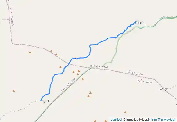 ترک جی پی اس دگاهی به ولیدر - زنجان