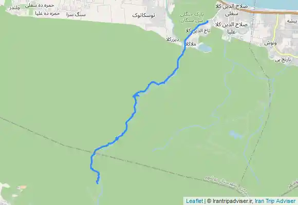 ترک جی پی اس جنگل نوردی ازکجور،معدن نهر رودبار به سیسنگان