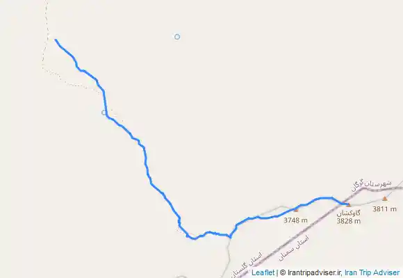 ترک جی پی اس قله گاوگشان