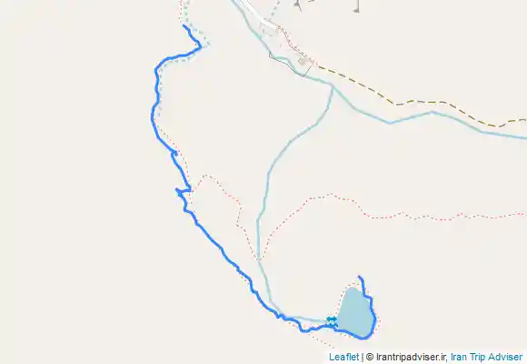 ترک جی پی اس دریاچه کوه گل