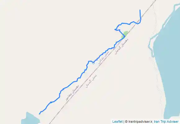 ترک جی پی اس دریاچه و قله کلار بروجن