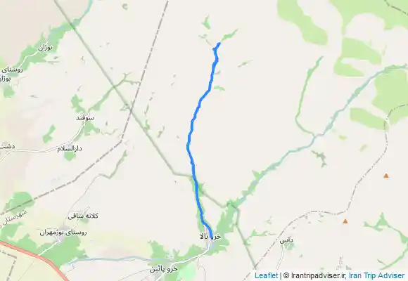 ترک جی پی اس گروه پارس - آبشار شش آب خور Neyshabur