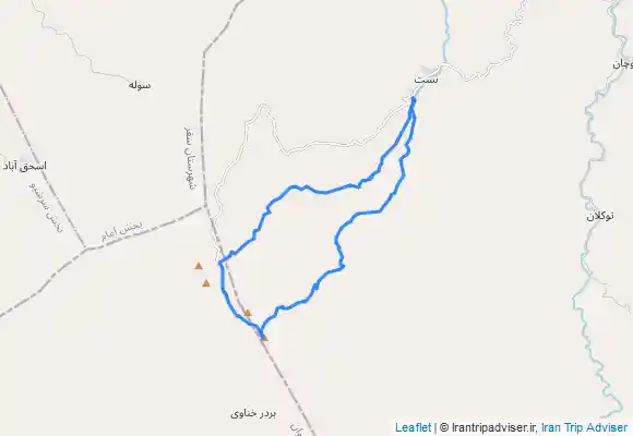 ترک جی پی اس Zoleykha peak , قله قولی زلیخا