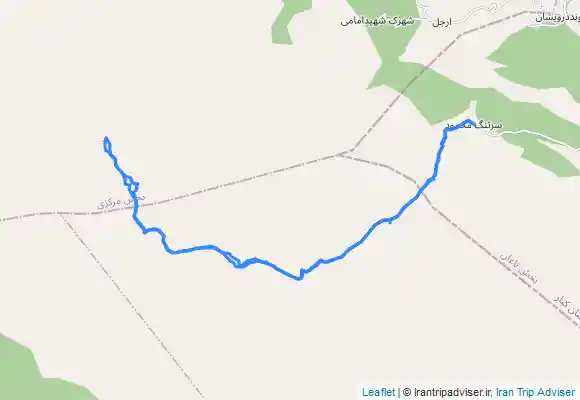 ترک جی پی اس قله هفت چشمه