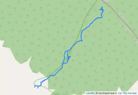 ترک جی پی اس مسیر دیزاب به گشت رودخان