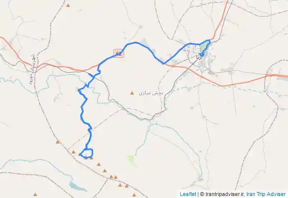 ترک جی پی اس خط الراس سنبران به گل گل