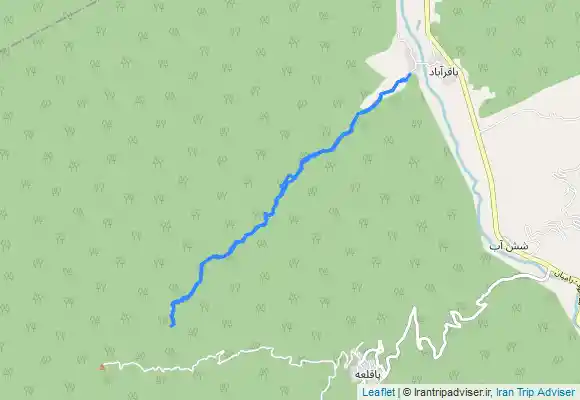 ترک جی پی اس آبشار جامه شوران