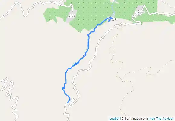 ترک جی پی اس دره اشکاف الموت