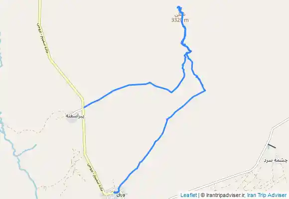 ترک جی پی اس قله شنلی-دهاقان