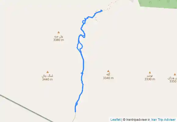 ترک جی پی اس از تنگه واشی به دراسله