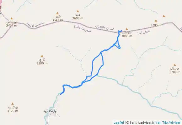 ترک جی پی اس سرخاب از وارنگه رود
