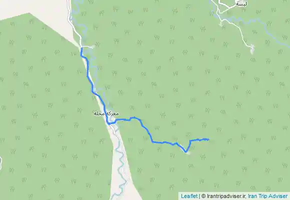 ترک جی پی اس آبشار لولوم مینودشت