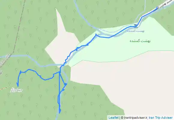 ترک جی پی اس Tange Bostanak بهشت گمشده تنگ بستانک