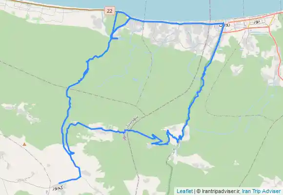 ترک جی پی اس مسیر کجور به سیسنگان - Kojur to Sisangan Route