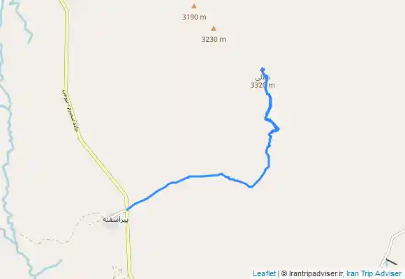 ترک جی پی اس قله شنلی دهاقان