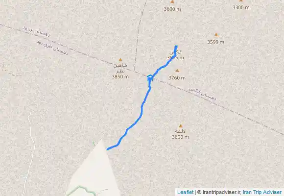 ترک جی پی اس پیمایش چکاد کرکس