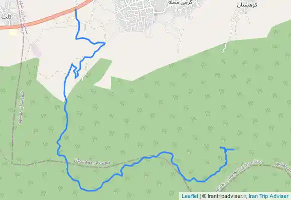 ترک جی پی اس غار اوفورو بهشهر