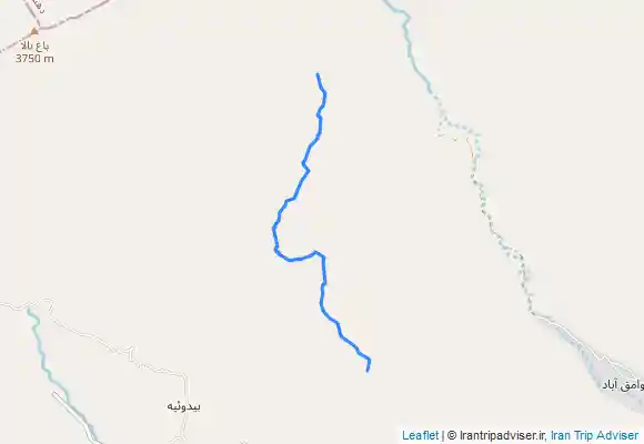 ترک جی پی اس چشمه گهر از سمت روستای سرچیت