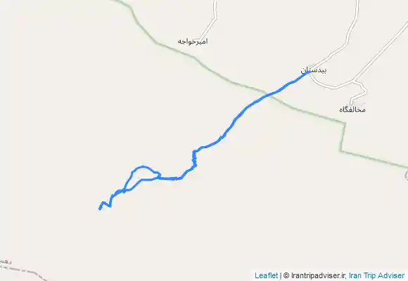 ترک جی پی اس صعود قله بیدستان