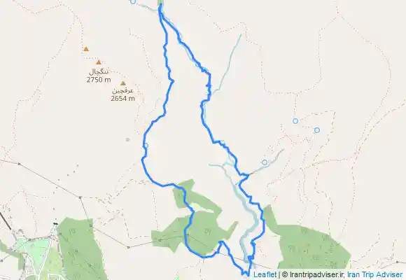 ترک جی پی اس دارآباد - آبشار مگس‌چال - باغچه خلیل - رحمان‌آباد