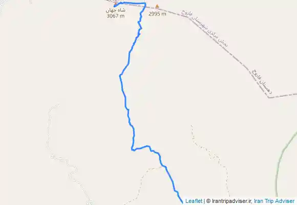 ترک جی پی اس قله شاه جهان