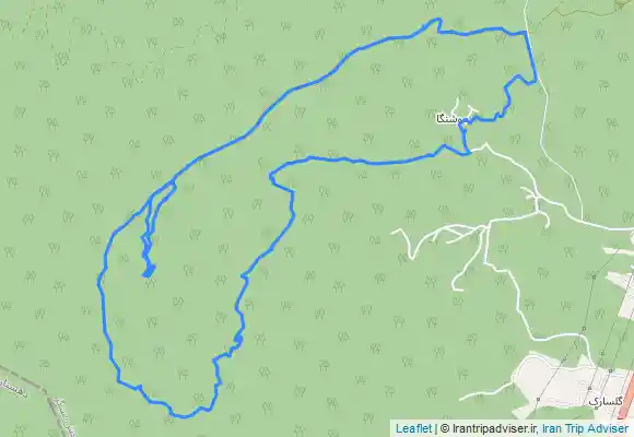 ترک جی پی اس نیزه کوه  موشنگا گیلان